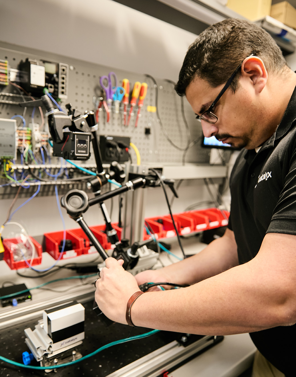 Catalyx Employee Machine Vision Testing